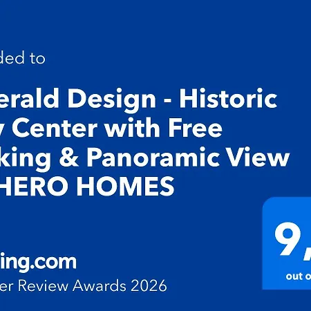 Emerald Design - Historic Center With Free Parking & Panoramic View By Hero Homes Апартаменты Грац
